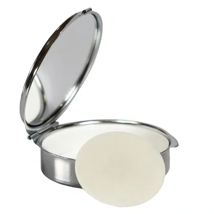 Teca Prata de São Bento - 2 cm x 6 cm