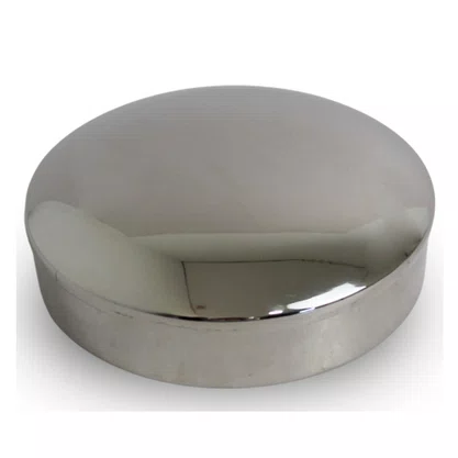 Teca Prata Gigante Com Interior Dourado