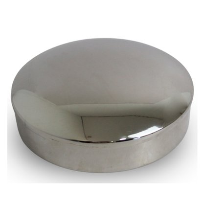 Teca Prata Gigante Com Interior Dourado