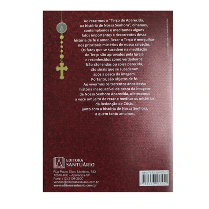 Livro Terço de Aparecida na História de Nossa Senhora