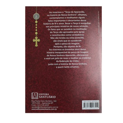 Livro Terço de Aparecida na História de Nossa Senhora
