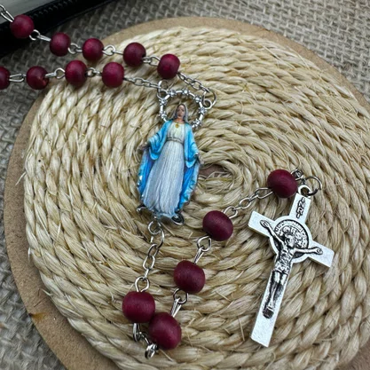 Terço de Nossa Senhora das Graças Perfumado Caixa