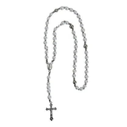 Terço Nossa Senhora Aparecida Pérola Branca