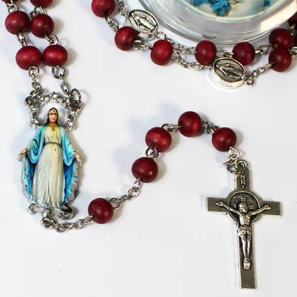 Terço de Nossa Senhora das Graças Perfumado Caixa