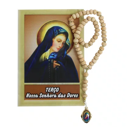 Terço Oração de Nossa Senhora das Dores 6 mm
