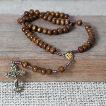 Terço Oração de Nossa Senhora Guadalupe 6 mm