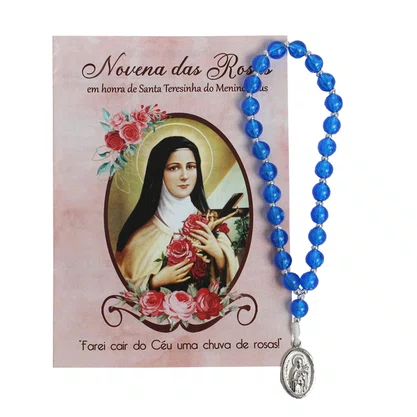Terço Oração de Santa Teresinha Cor Sortida