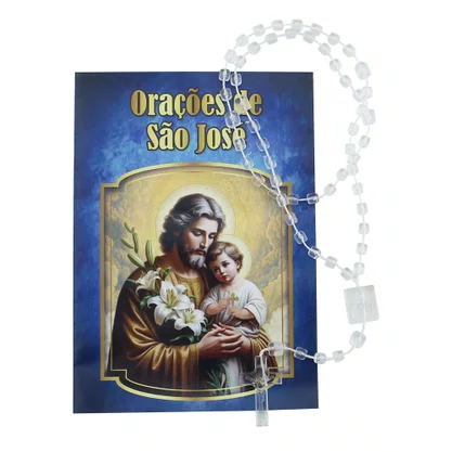 Terço Oração Nylon de São José - 4 mm