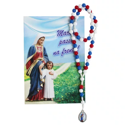 Terço Oração Maria Passa Na Frente 6 mm