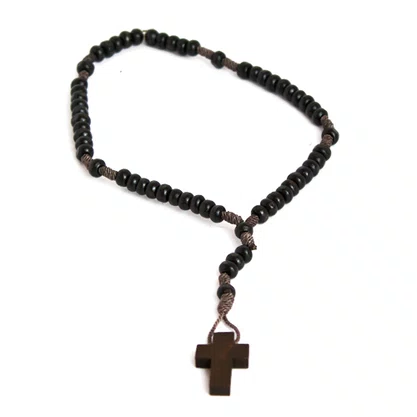 Terco para Pulso Cruz em Preto