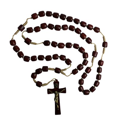 Terço Parede Pau Brasil 15 Mm