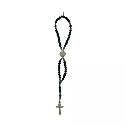 Terco Pulso Medalha Das Duas Cruzes 6 mm