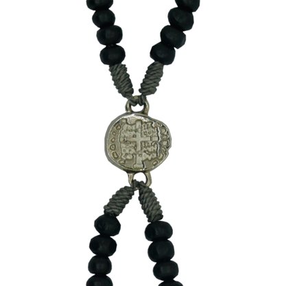 Terco Pulso Medalha Das Duas Cruzes 6 mm