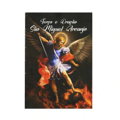 Terço Oração de São Miguel Arcanjo Bronze 8 mm