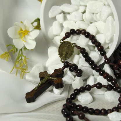 Rosário Nossa Senhora das Graças Madeira 6 mm