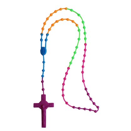 12 unid - Terço Silicone Color