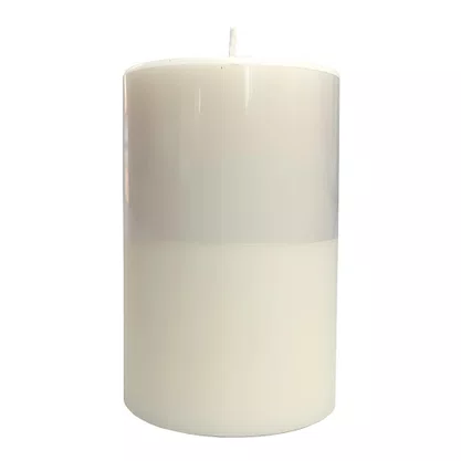 Vela Altar 10 cm x 7 cm Branca