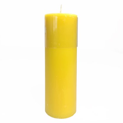 Vela Altar 17 cm x 5.7 cm Amarela