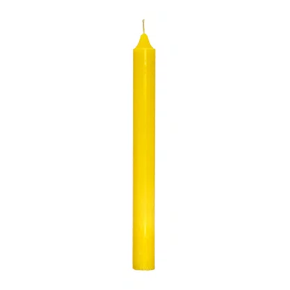 Vela Altar 30 cm x 2.8 cm Amarela