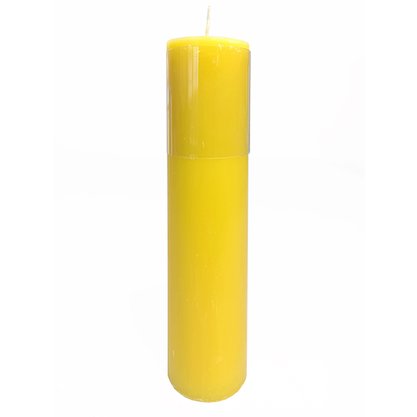 Vela Altar 30 cm x 7 cm Amarela