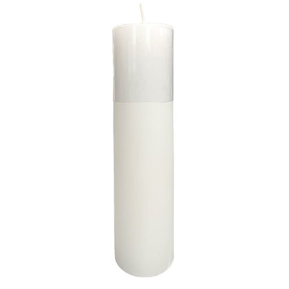 Vela Altar 50 cm x 7 cm Branca