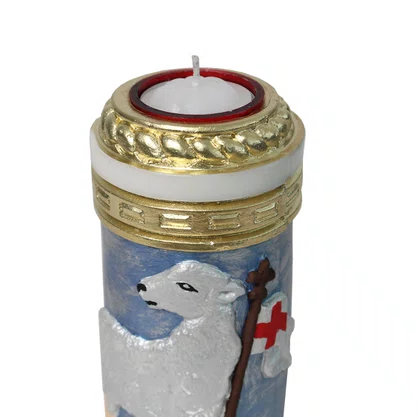 Vela Altar Esculpida Cordeiro