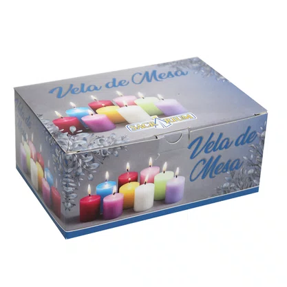 Vela de Mesa Azul