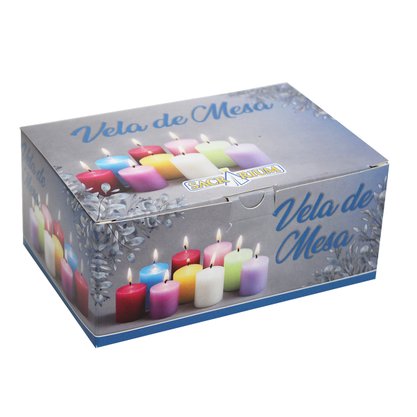 Vela de Mesa Lilás