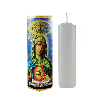 Vela Devoção Imaculado Coração de Maria