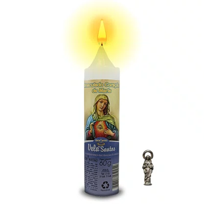 Vela Encantada Imaculado Coração de Maria