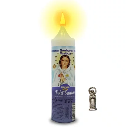 Vela Encantada Nossa Senhora Rosa Mistica