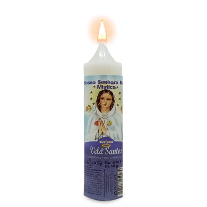 Vela Encantada Nossa Senhora Rosa Mistica