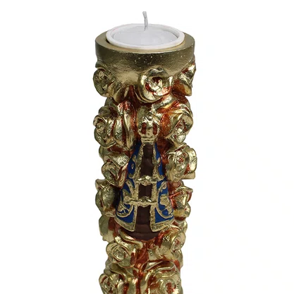 Vela Esculpida Rosas Nossa Senhora Aparecida