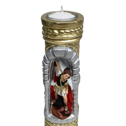 Vela Esculpida Gruta São Miguel Arcanjo