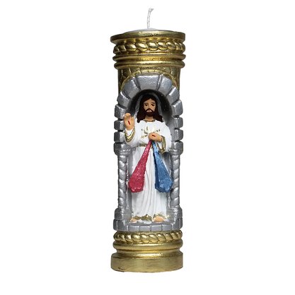 Vela Esculpida Gruta Jesus Misericordioso