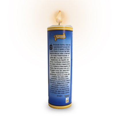 Vela Oração ao Protetor Papa João Paulo II