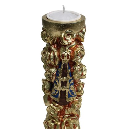 Vela Esculpida Rosas Nossa Senhora Aparecida