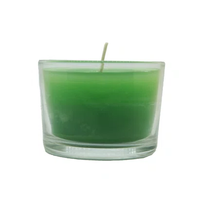 Vela Vidro Decorativa Verde - 5,5 cm x 7,5 cm