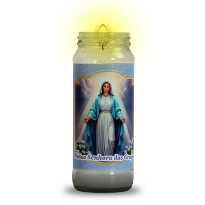 Vela Vidro Nossa Senhora Das Graças