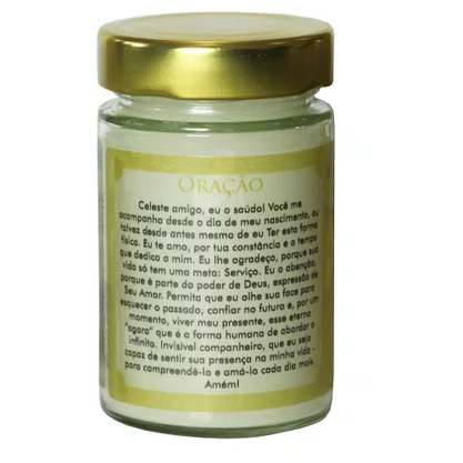 Vela Vidro Perfumada Anjo da Guarda