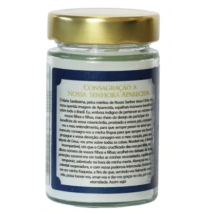 Vela Vidro Perfumada Nossa Senhora Aparecida