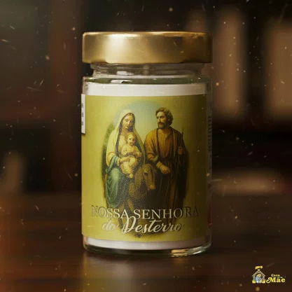 Vela Vidro Perfumada Nossa Senhora do Desterro