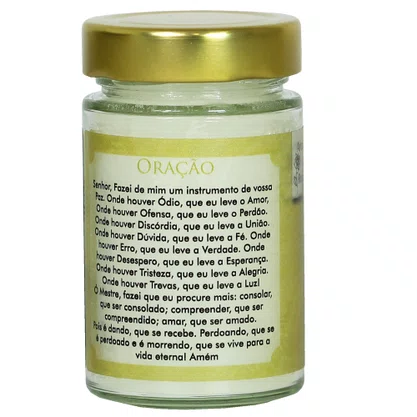 Vela Vidro Perfumada São Francisco