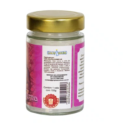 Vela Vidro Perfumada Vida Materna