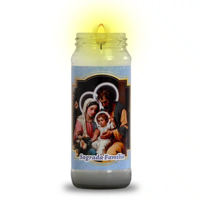 Vela Vidro Sagrada Família