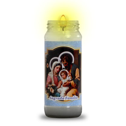 Vela Vidro Sagrada Família