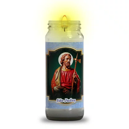 Vela Vidro São Judas Tadeu