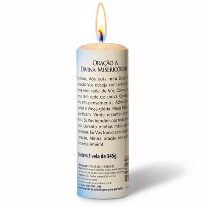 Vela Votiva G Premium Jesus Misericordioso
