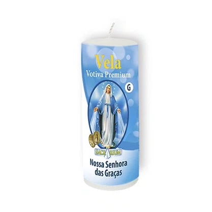 Vela Votiva G Premium Nossa Senhora das Graças