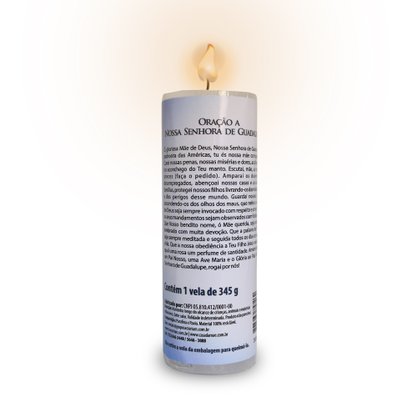 Vela Votiva G Premium Nossa Senhora de Guadalupe